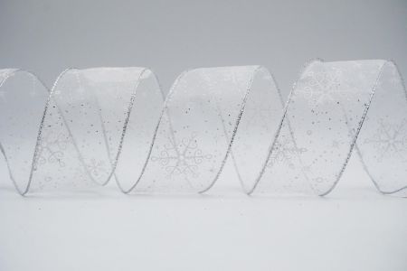 Κορδέλα με γυαλιστερά χιόνια_KF7296G-1_λευκό